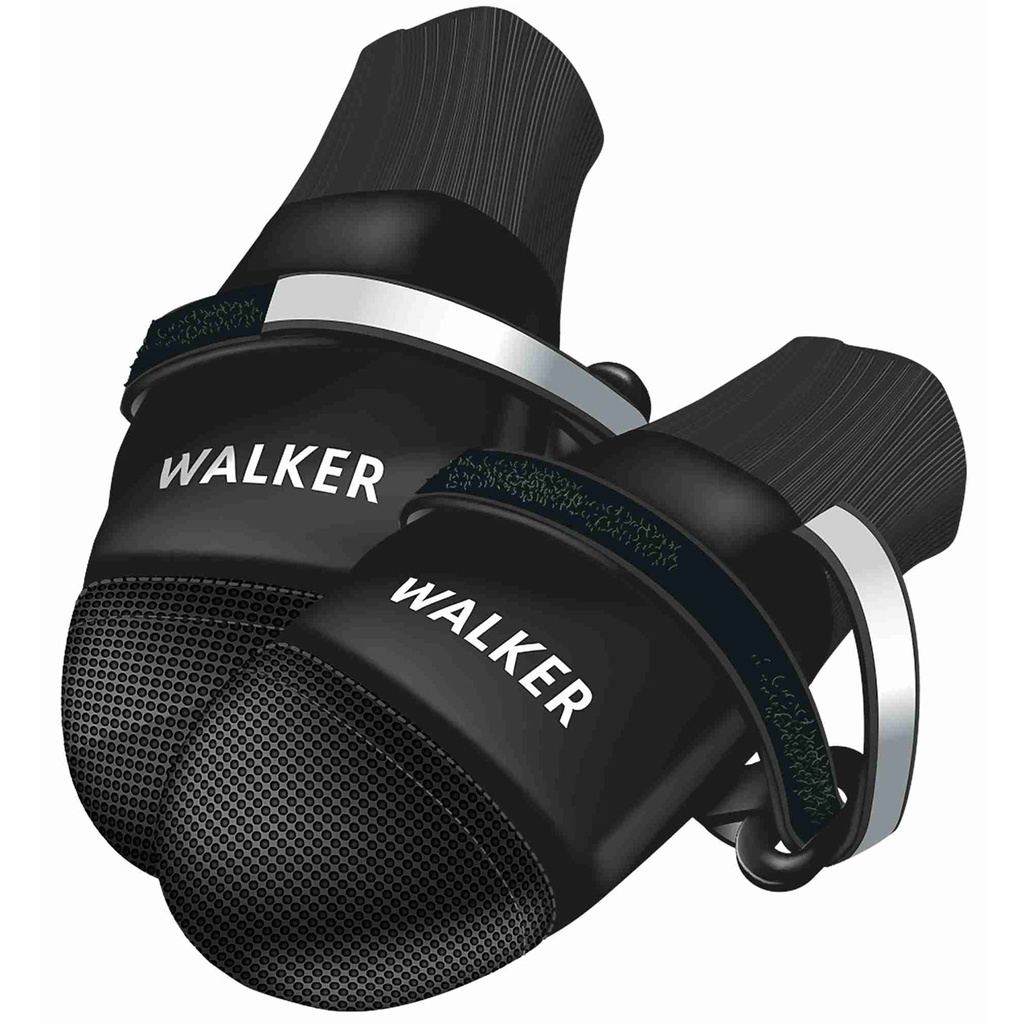 2 Botas Confort Walker, Perros, Nylon, XS, Ng