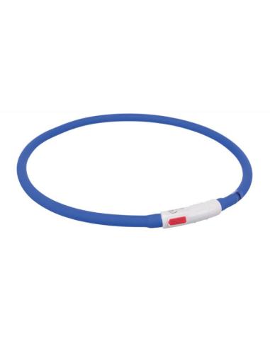 ARO FLASH USB, SILICONA, "XS-XL" 70 cm. 10 m/m, azul