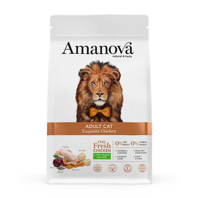 Amanova Adult Cat Exquisite Chicken & Quinoa 1,5 Kg.