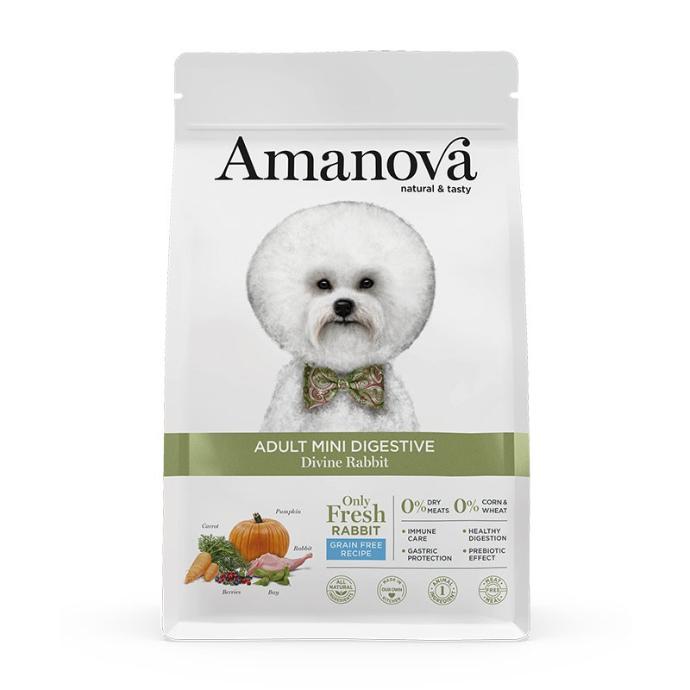 Amanova Adult Mini Digestive Rabbit&Calabaza 2 Kg.