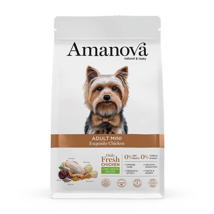 Amanova Adult Mini Exqui. Pollo&Quinoa 2 Kg. 