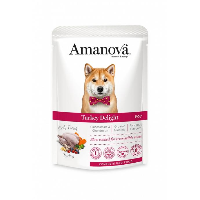 Amanova WET Adult Turkey Delight Pouch 300 grs. 