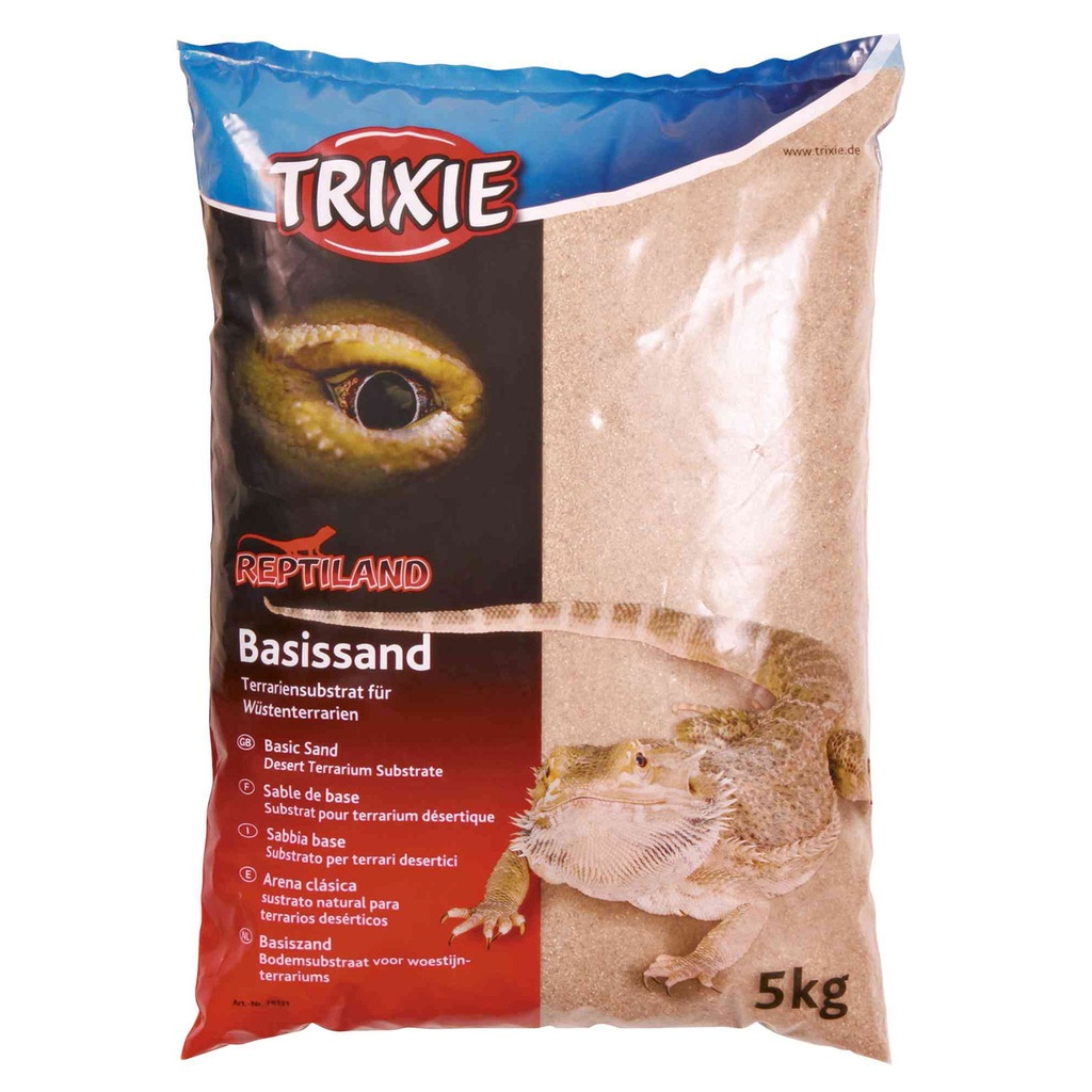 Arena Básica Para Terrarios. 5 Kg. Amarilla