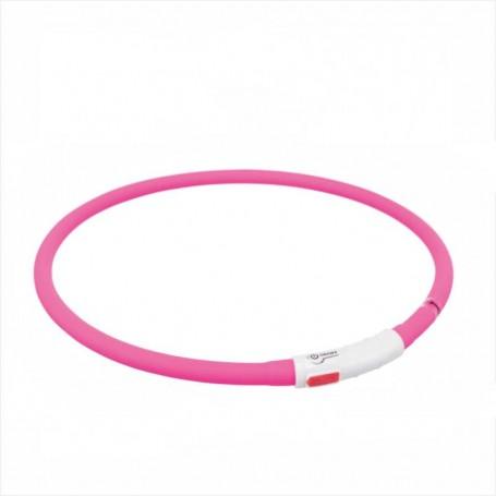 Aro Flash USB,Silicona XS-XL, 70cm/ø10mm, Rosa