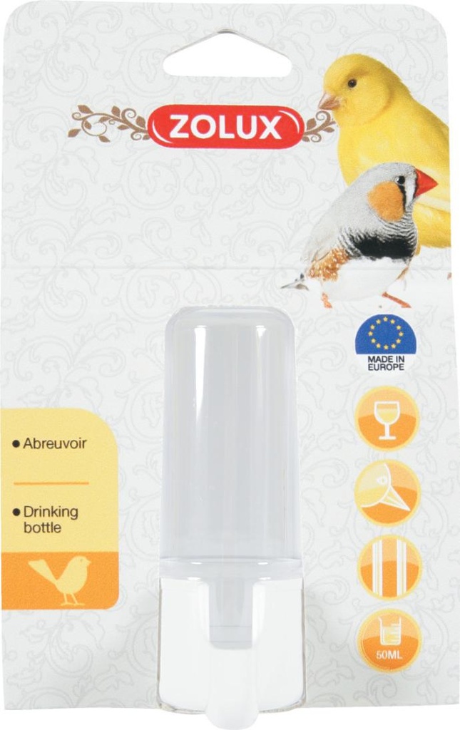 Bebedero para Pico Recto 50 ml.