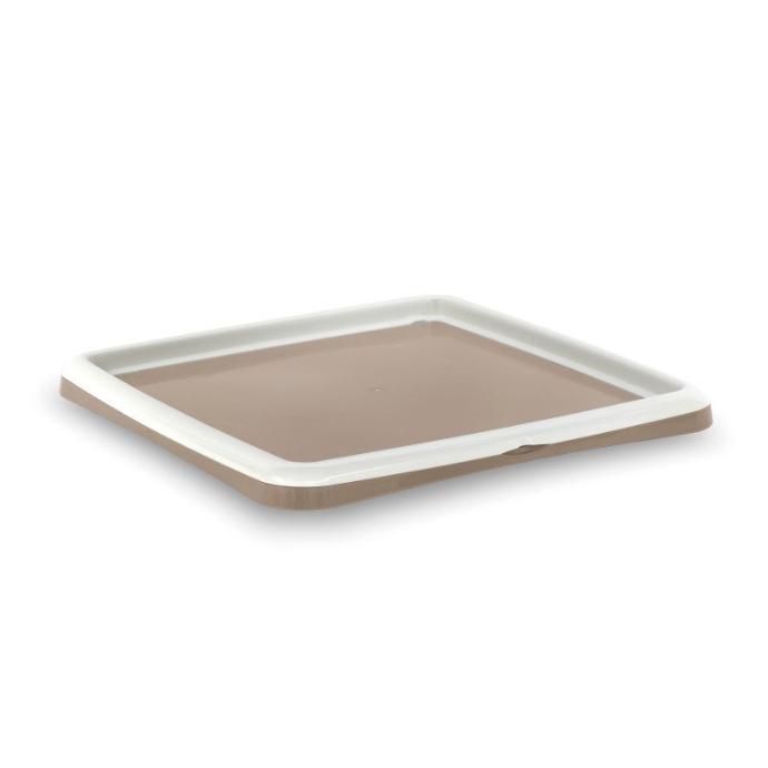 Bandeja Sanitaria M + 2 Empapadores 59x59x4 cm.