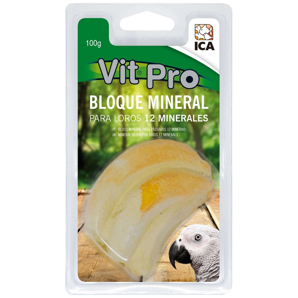 Bloque Mineral Loros Plátano 100 gr