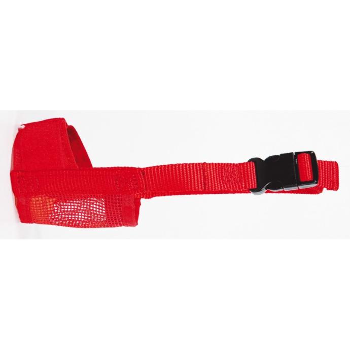 Bozal Nylon Rojo XXL