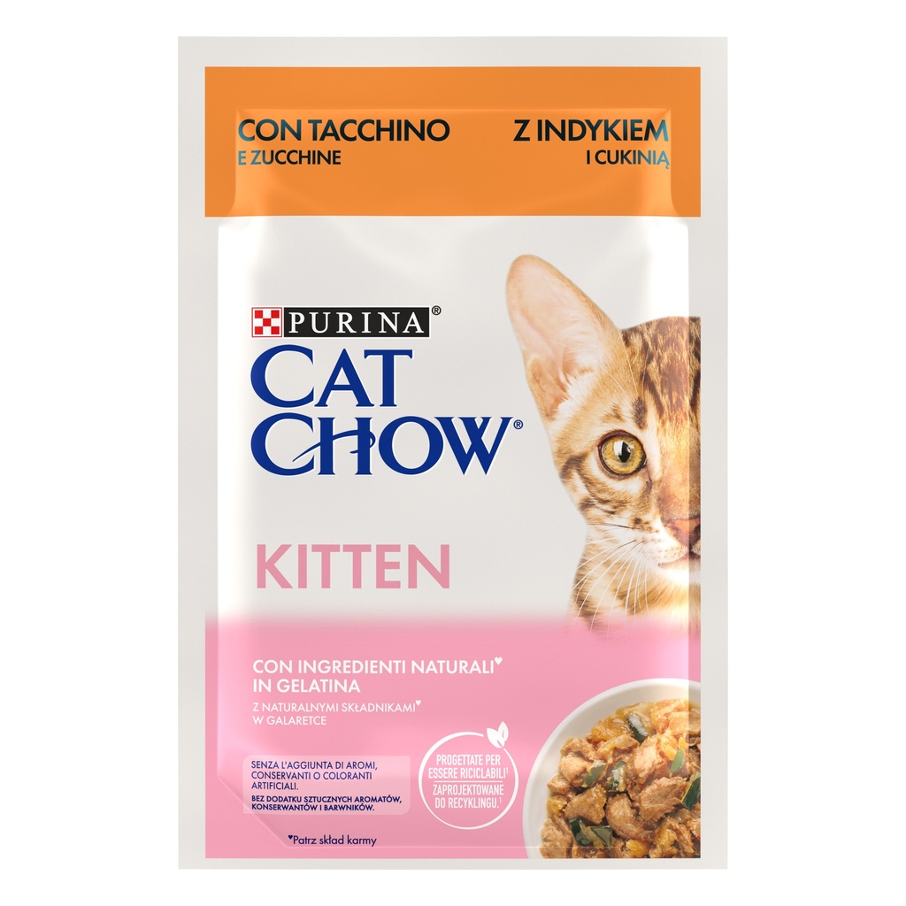 Cat Chow Kitten Pavo 85 grs.