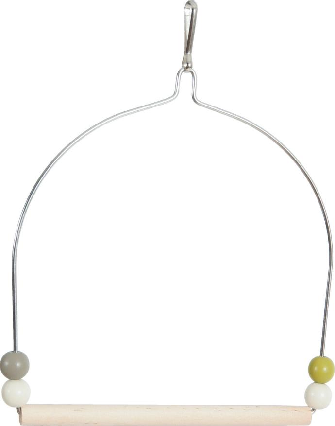 Columpio de Madera con Metal