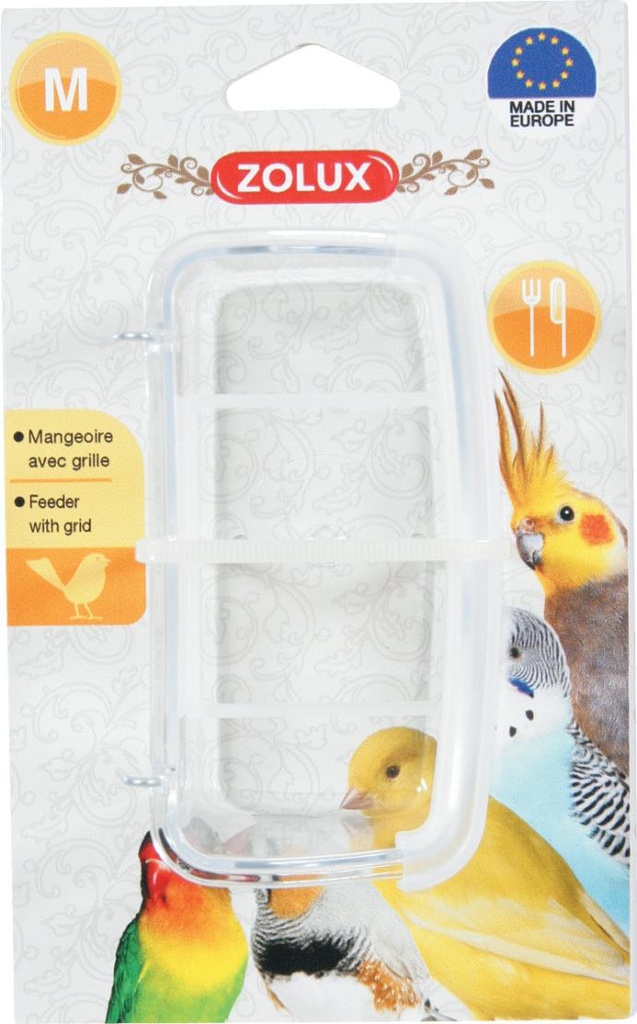 Comedero con Malla Alambre M