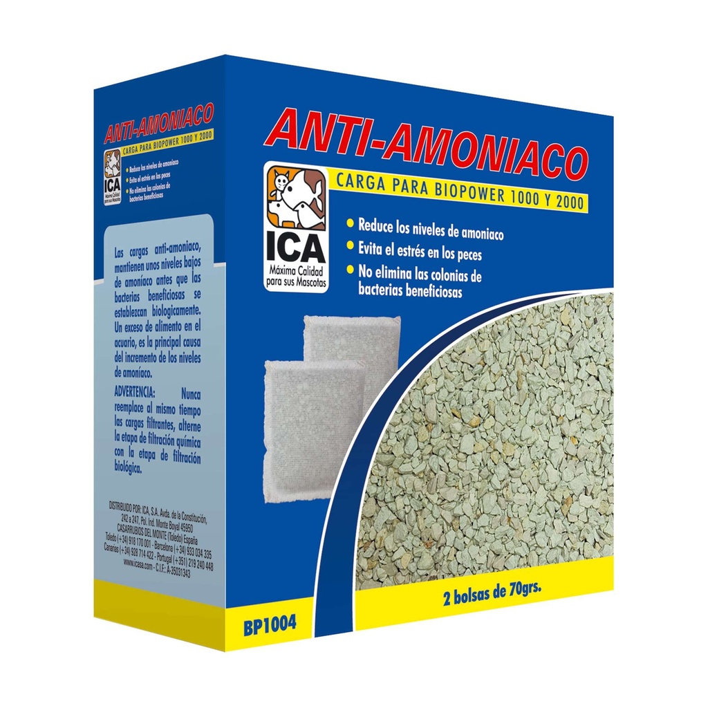 Carga Antiamoniaco Biopower1000