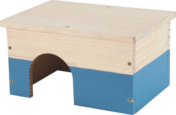 Casa Madera Cobaya Nlife Azul  