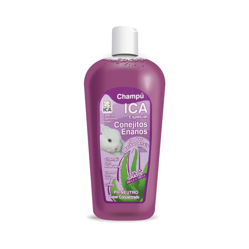 Champú Conejos Enanos 400cc Aloe