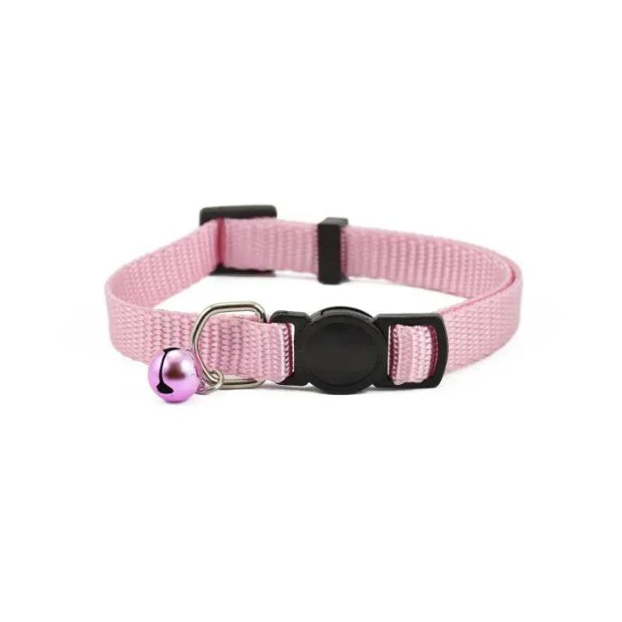 Collar Gato Basic Rosa 10m/mx22-33 cm.  