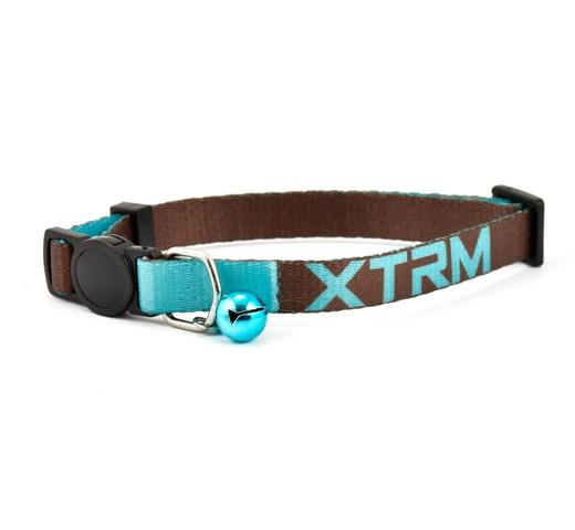 Collar Gato X-TRM Neon Flash Marron 10m/mx22-33 cm. 
