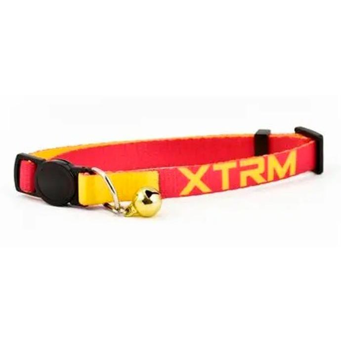 Collar Gato X-TRM Neon Flash Rojo 10m/mx22-33 cm.  