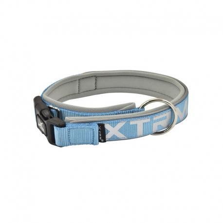 Collar X-TRM Neon Flash Azul 35-45 cm.