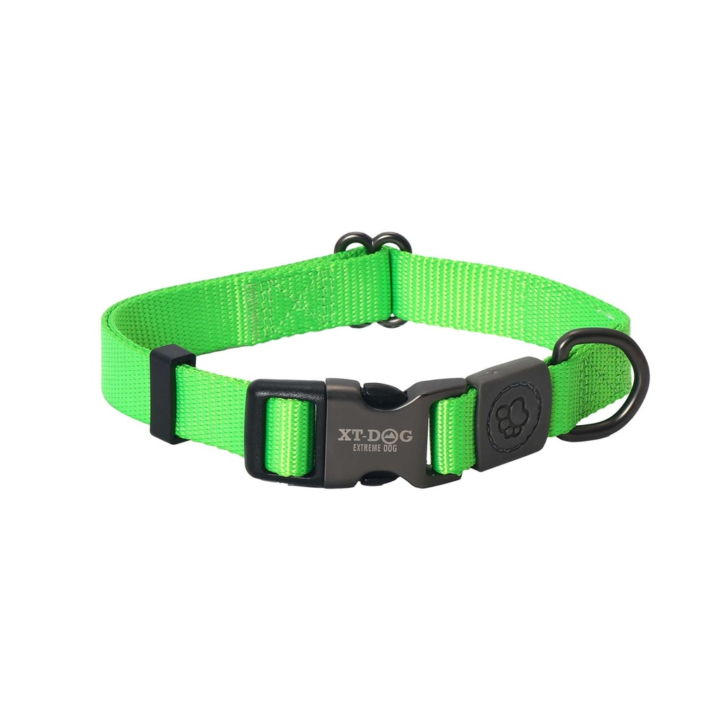 Collar XT-Dog Verde 1.5x27-41 cm.