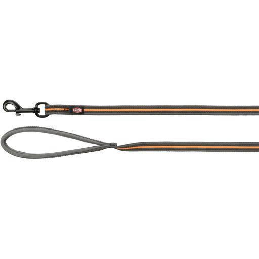 Correa de Rastreo Fusion 5m/17m/m Negro/Naranja