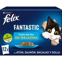 Felix Fantastic Festin Del Mar en Gelatina 12x85 grs.