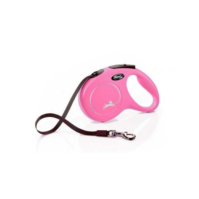 Flexi New Classic. Cinta  M-L. 5m. Rosa