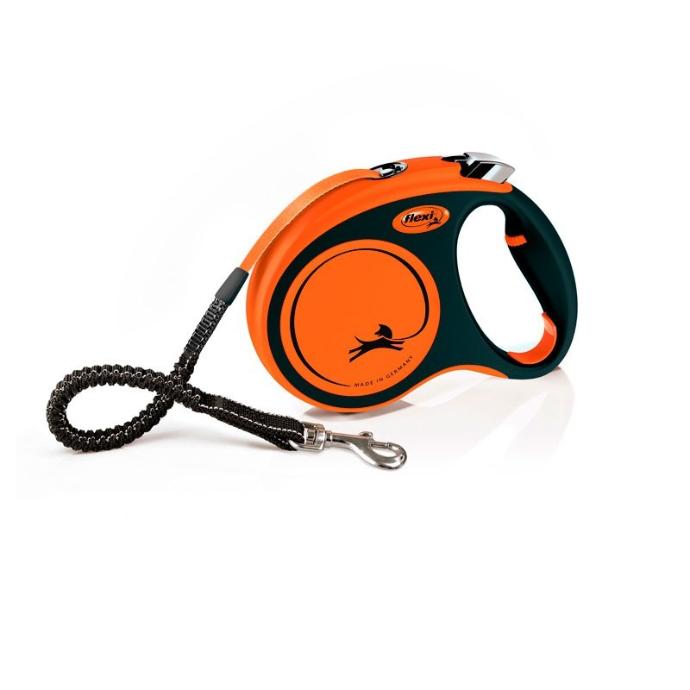Flexi Xtreme S Cinta 5m Naranja/Negro 20 Kg. 