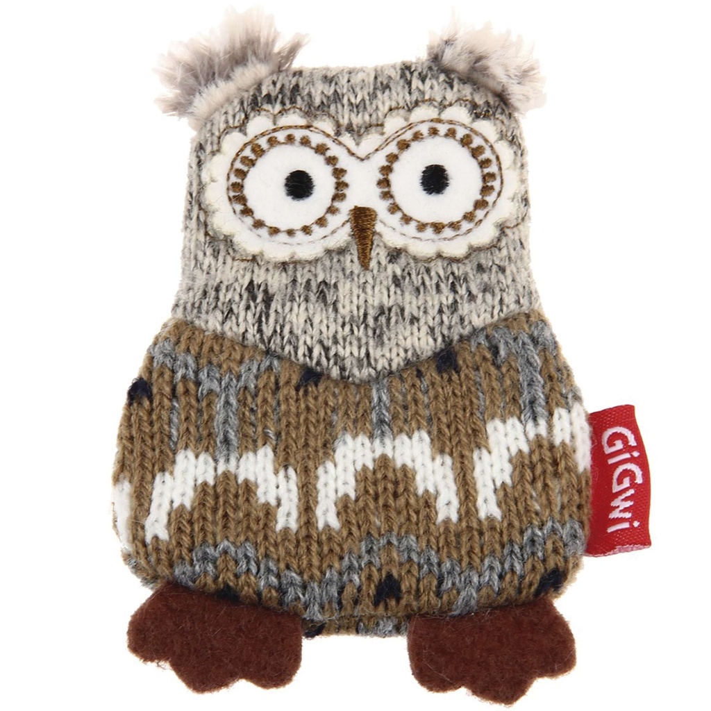 GIGWI PLUSH FRIENDZ BUHO 9X7X2 cm. 