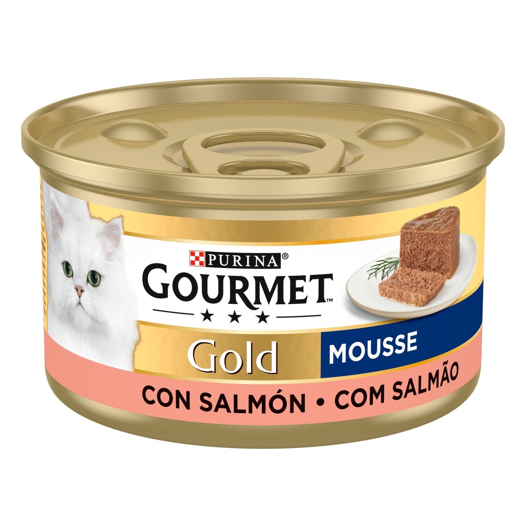 Gourmet Gold Mse Salmón 85 grs.