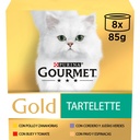 GOURMET GOLD TARTALLETTE MPACK 8X85 grs.
