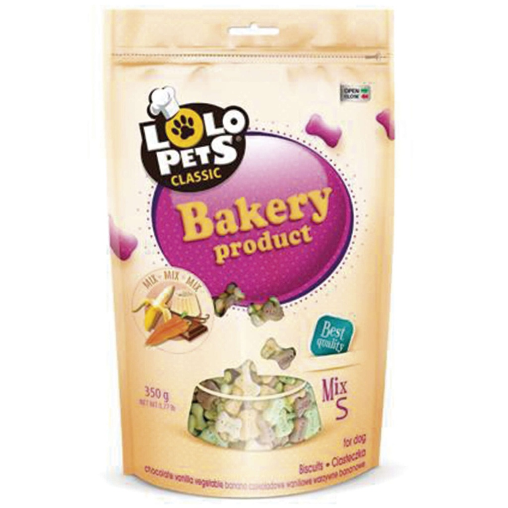 Galletas hueso mix S bolsa 350 grs.    