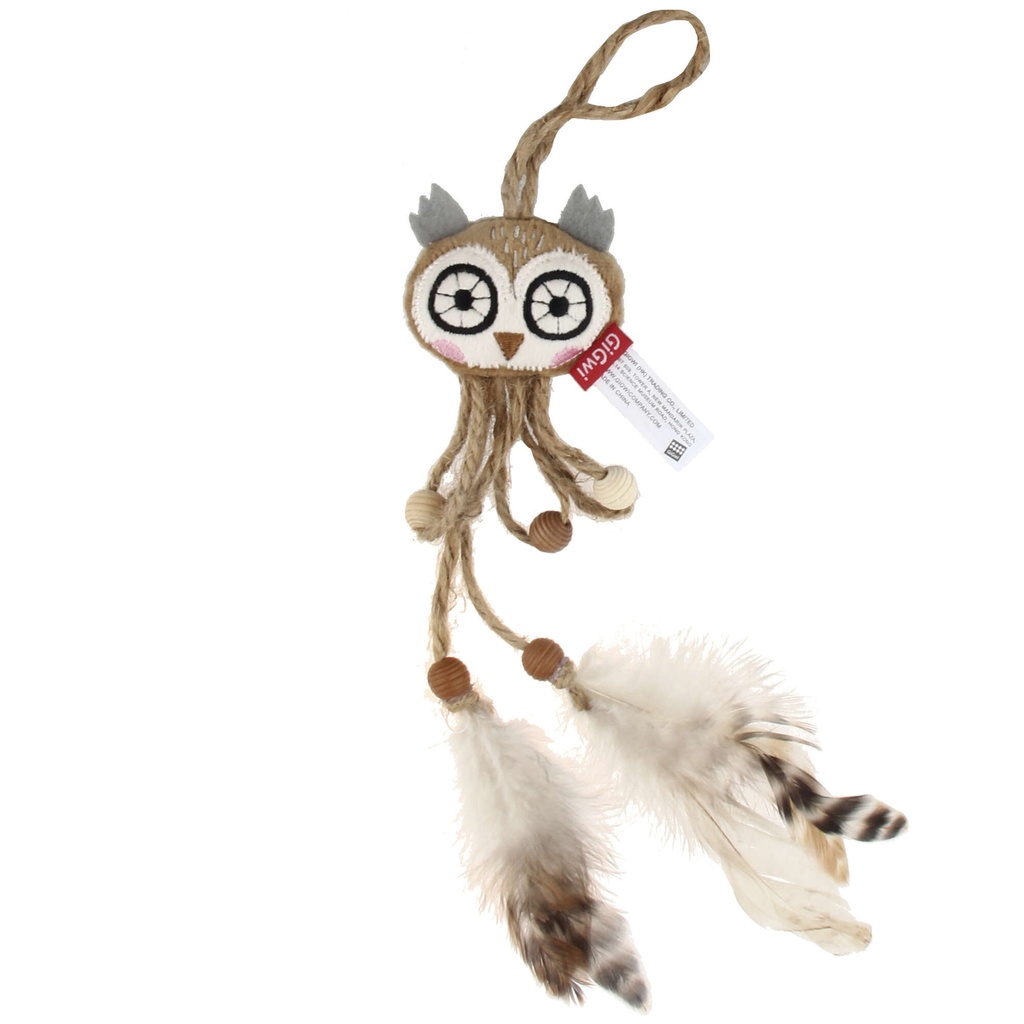 Gigwi EcoLine buho silvervine 23x6 cm.  