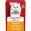 Gourmet Mon Petit De Aves Mpack 6x50g
