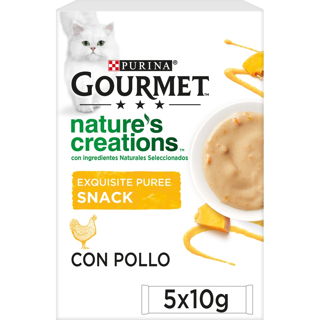 Gourmet Nature Pollo/Calabaza 5x10 grs.