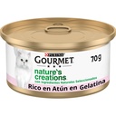 Gourmet nature´s creations atun & gambas 70 grs.