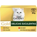 Gourmet, Delicias Suculentas, 12x85 grs. 