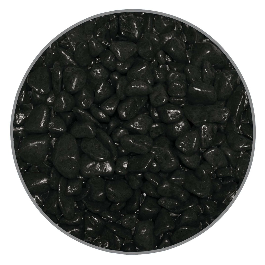 Grava Premium Color Negra 5mm 450g