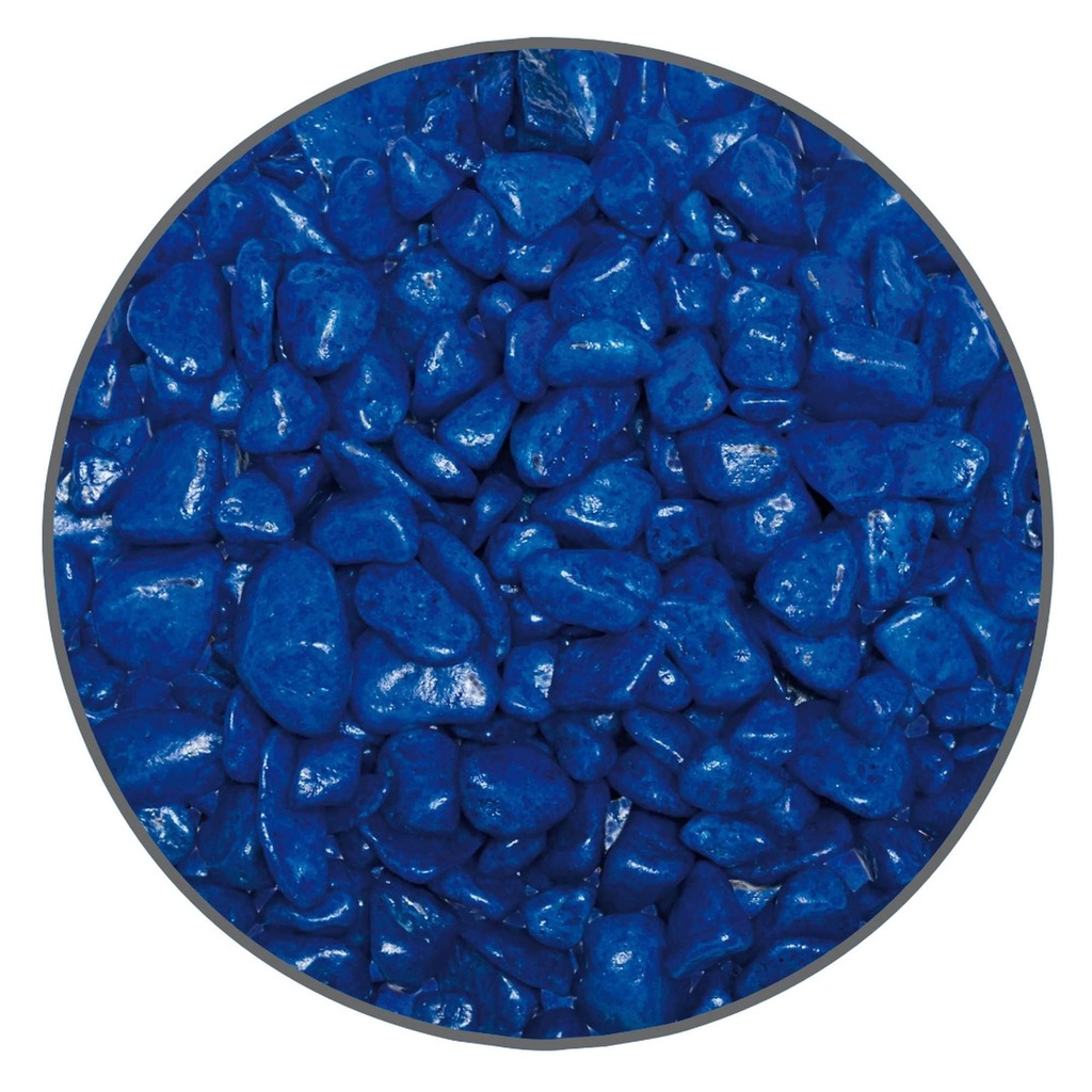 Grava Premium de Color Azul 7mm 2k