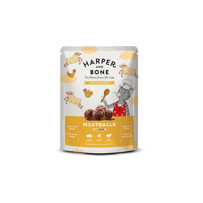 HB Wet Cat Adult Fresh Market Pouch 85 grs.  