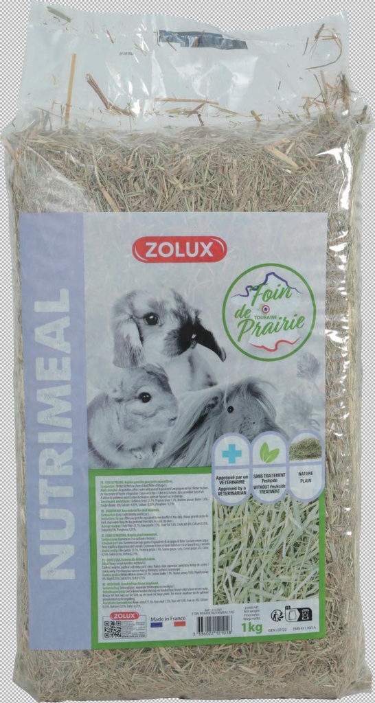 Heno Pradera 30 L. 1 Kg. 