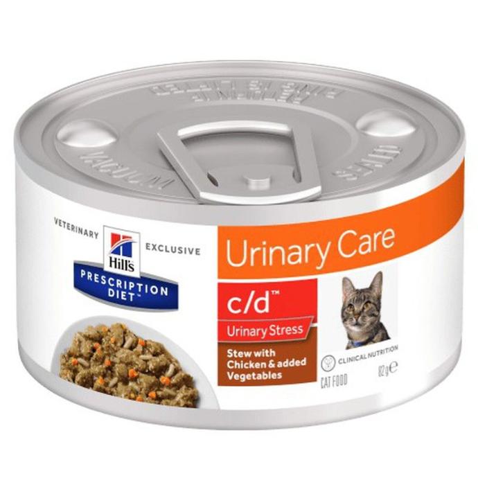 Hill´s PD Feline C-D Estress Estofado Lata 82 grs.  