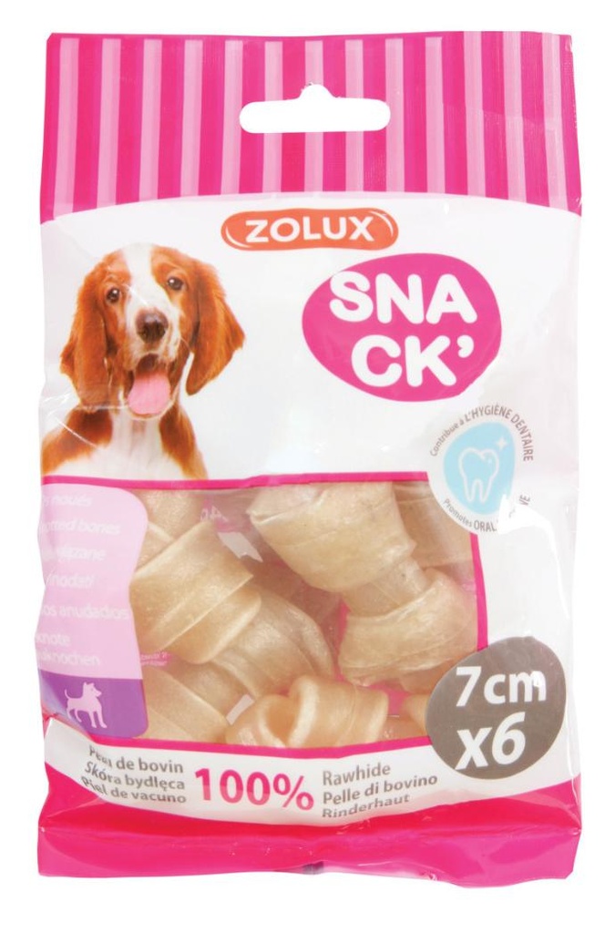 Hueso Anudado 7 cm. x 6 