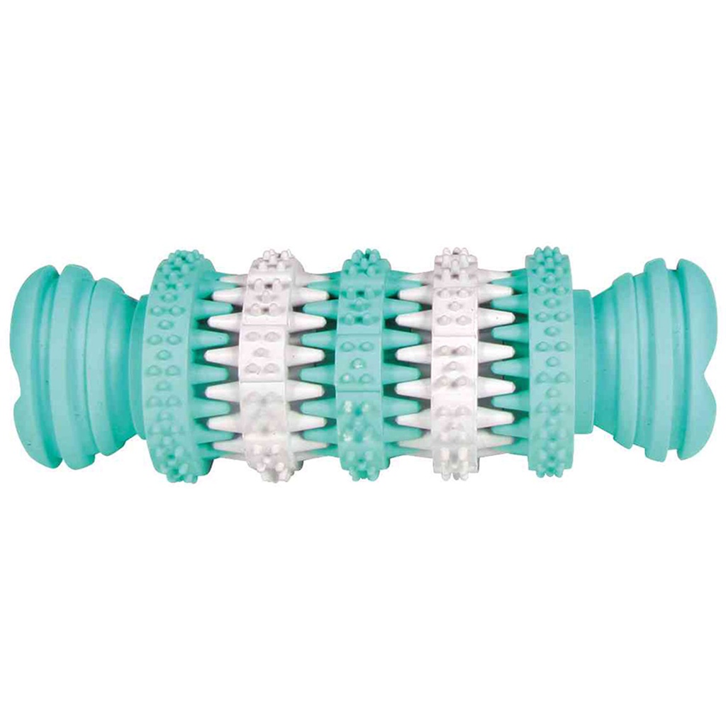 Hueso Denta Fun, Menta, Caucho Natural,11 cm. 