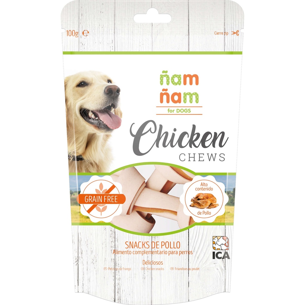 Huesos de Pollo 10 cm. 100 grs.