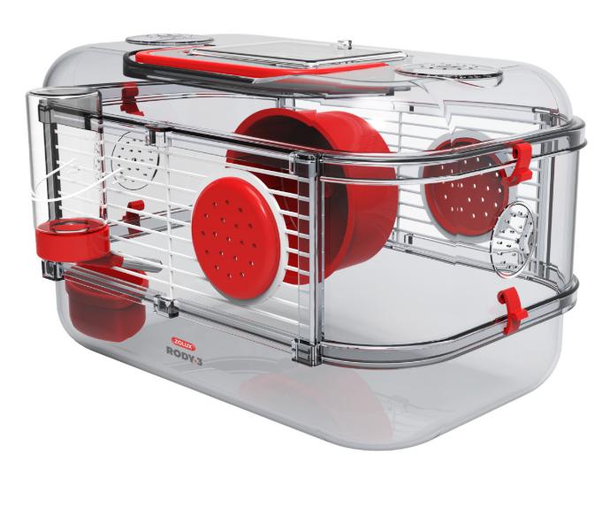 JAULA RODY3 MINI ROJ