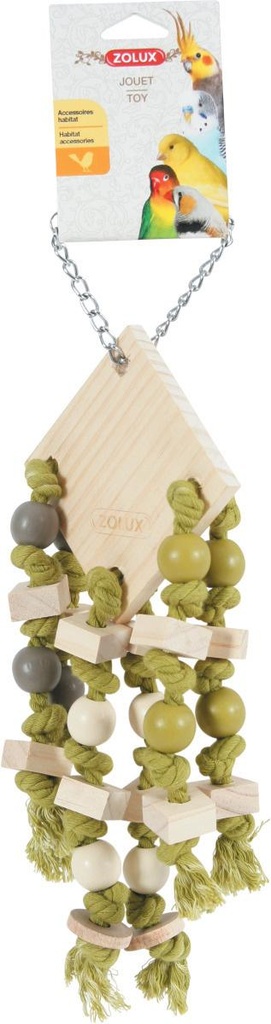 JUGUETE COLGANTE CON 6 CUERDAS