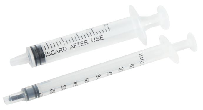 Jeringas Alimentarias x2  