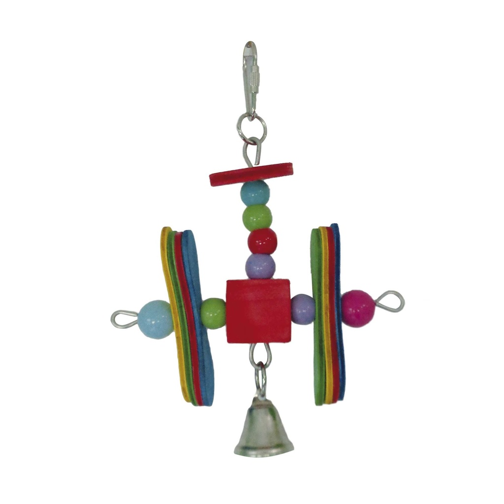 Juguete pajaro helices 18x12 cm