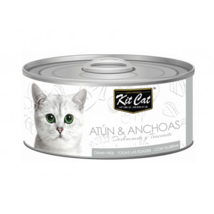 Kit Cat Atun & Anchoas 80g