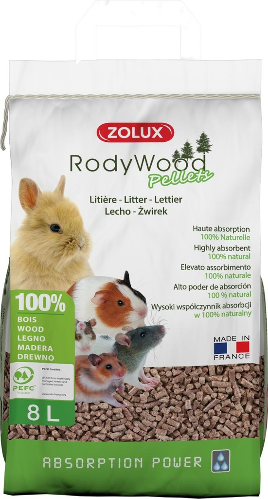 Lecho Rodywood Pellets 8L